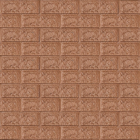 Самоклеющиеся 3D панель Sticker wall под кирпич Коричневый 700x770x5мм SW-00000237