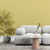Самоклеющиеся 3D панель Sticker wall под кирпич Желто-песочный 700x770x7мм SW-00000046