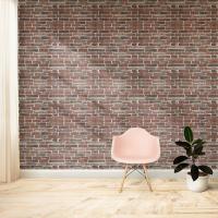 Самоклеющиеся 3D панель Sticker wall под красный екатеринослав кирпич SW-00001333