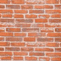 Самоклеющиеся 3D панель Sticker wall под рыжий екатеринослав кирпич SW-00001370