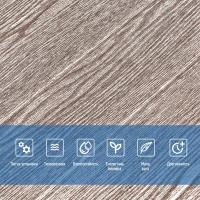 Self-adhesive 3D panel Sticker wall silver wood SW-00001464