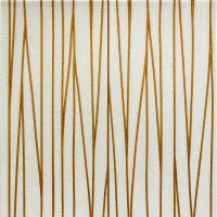 Самоклеющиеся 3D панель Sticker wall золотые ленты 440 SW-00001184