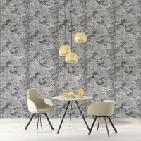 Самоклеющиеся 3D панель в рулоне под черный мрамор Sticker wall R061-3 SW-00001395