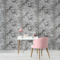 Самоклеющиеся 3D панель в рулоне под черный мрамор Sticker wall R061-3-20 SW-00001196