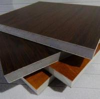 Sandwich panel KTM 24*1310*3000 (1.5mm / 1.5mm) Mahogany double-sided