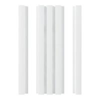 Starter strip Neman for 3D MDF panels 33x2780x12 mm Ultramat White