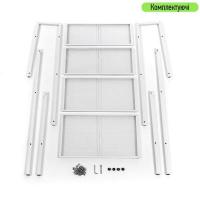 Shelf-table Sticker wall four-tier metal white 60*35*148cm SW-00002104