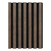 3D acoustic wall panel Neman Bamboo 300x17x2780 mm Antique Oak