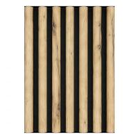 3D acoustic wall panel Neman Bamboo 300x17x2780 mm Wotan's Oak