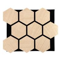 3D acoustic wall panel Neman Honeycomb 300x17x2780 mm Maple