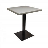Tabletop Topalit Brushed Silver (0107) 600x600 mm