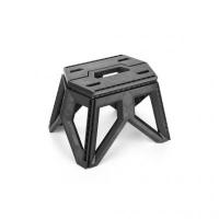 Folding stool Ozgen Plastik, load capacity 150 kg, small, gray