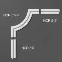 Кутовий елемент для молдингів Grand Decor HCR 517-1