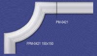 Corner element for moldings Perimeter PM-0421A