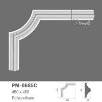 Corner element for moldings Perimeter PM-0685C