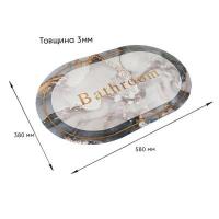 Влагопоглощающий коврик Sticker wall мрамор Bathroom 38*58CM*3MM (D) SW-00001569