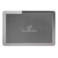 Влагопоглощающий коврик Sticker wall серый Bathroom 38*58CM*3MM (D) SW-00001563