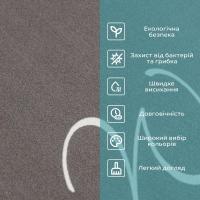 Влагопоглощающий коврик Sticker wall серый Welcome 38*58CM*3MM (D) SW-00001559