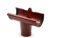 Red gutter funnel 90mm RainWay