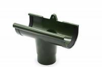 Green gutter funnel 90mm RainWay