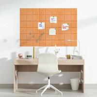 Звукоизоляционная панель Sticker wall 300х300х9мм Мандарин SW-00002702