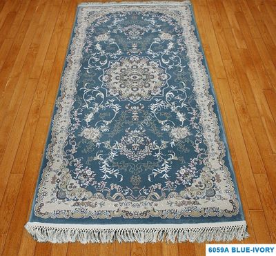 Carpet Esfahan 6059A-BLUE-IVORY