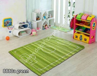 Дитячий килим Fulya 8880 green