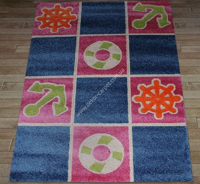 Children's carpet Fulya 8f88a-blue