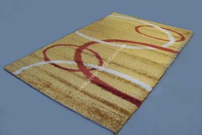 Carpet Gold Shaggy 8018 yellow