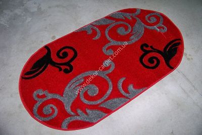 carpet Legenda 0121 red gray