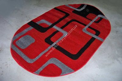 carpet Legenda 0927 red gray