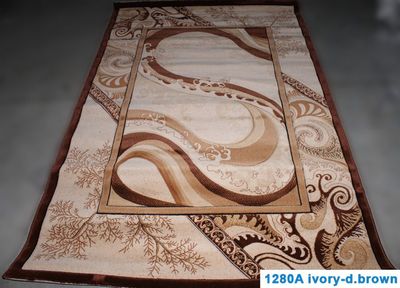 carpet Nidal 1280A-ivory-dbrown