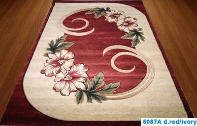 килим Nidal 5087A-d-red-ivory