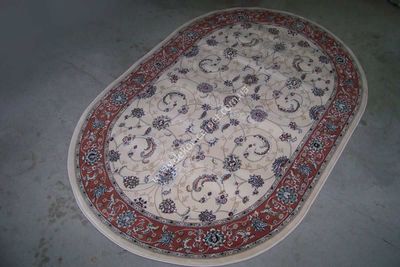 Carpet Ottoman 6038 cream rose