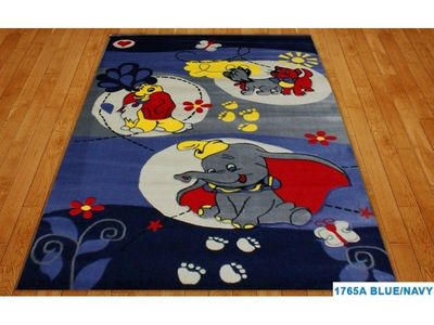 carpet Rose 1765a blue navy