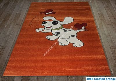 Children's carpet Sevilla 4052-roasted-orange