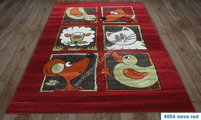 Children's carpet Sevilla 4054-nova-red