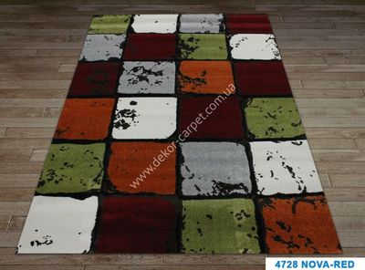Children's carpet Sevilla 4728-nova-red