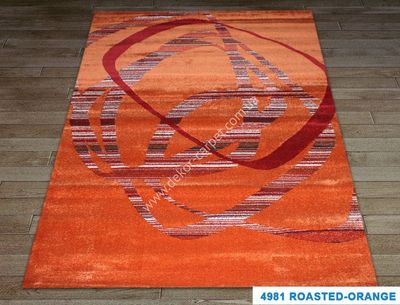 Children's carpet Sevilla 4981-roasted-orange