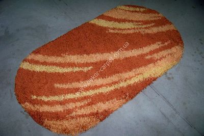 Carpet Shaggy 002 orange