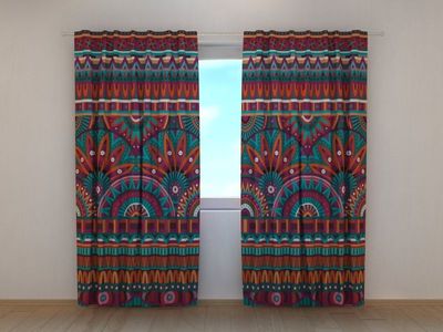Photocurtain African patterns