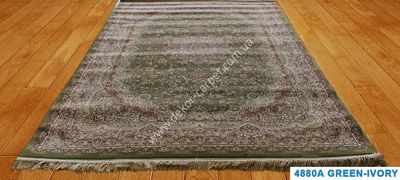 Carpet Esfahan 4880A-GREEN-IVORY