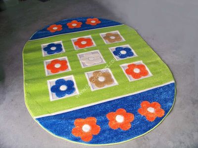 Children's carpet Fulya 8912 y-green