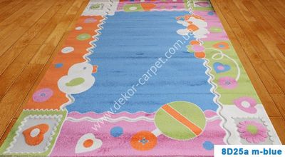 Children's carpet Fulya 8D25a-m-blue