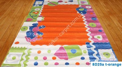 Children's carpet Fulya 8D25a-t-orange