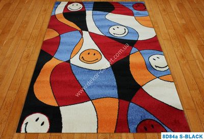 Carpet Fulya 8D84a-S-BLACK
