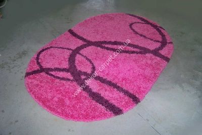 Carpet Gold Shaggy 8018 pink