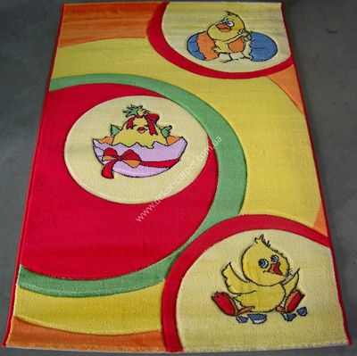 Children's carpet Rainbow_2962 red