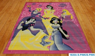 Children's carpet Rose 1820A-D-PINK-D-PINK