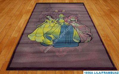 Children's carpet Rose 1856A-LILA-FRAMBUAZ